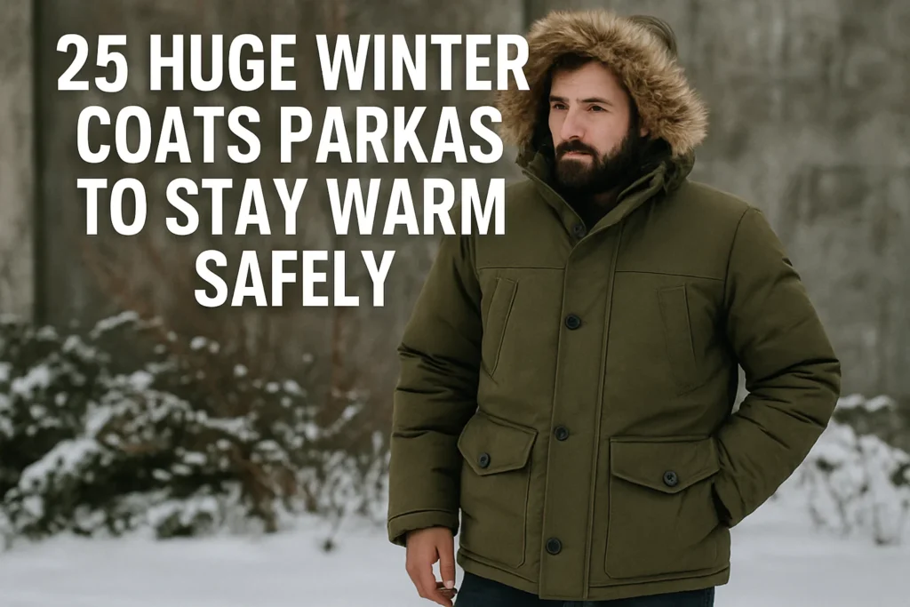25 Huge Winter Coats Parkas To Stay Warm Safely - Tier Men: The Ultimate Lifestyle Magazine for Modern Men 25 Huge Winter Coats Parkas To Stay Warm Safely